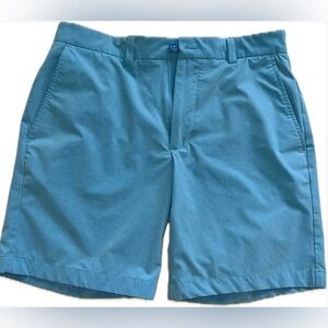 Vineyard Vines 8" Performance Breaker Short 10% Spandex Light Blue Size 30